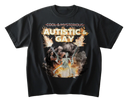Autistic and Gay Skeleton T-Shirt