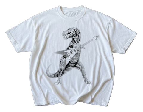 Dinosaur Guitar T-shirt