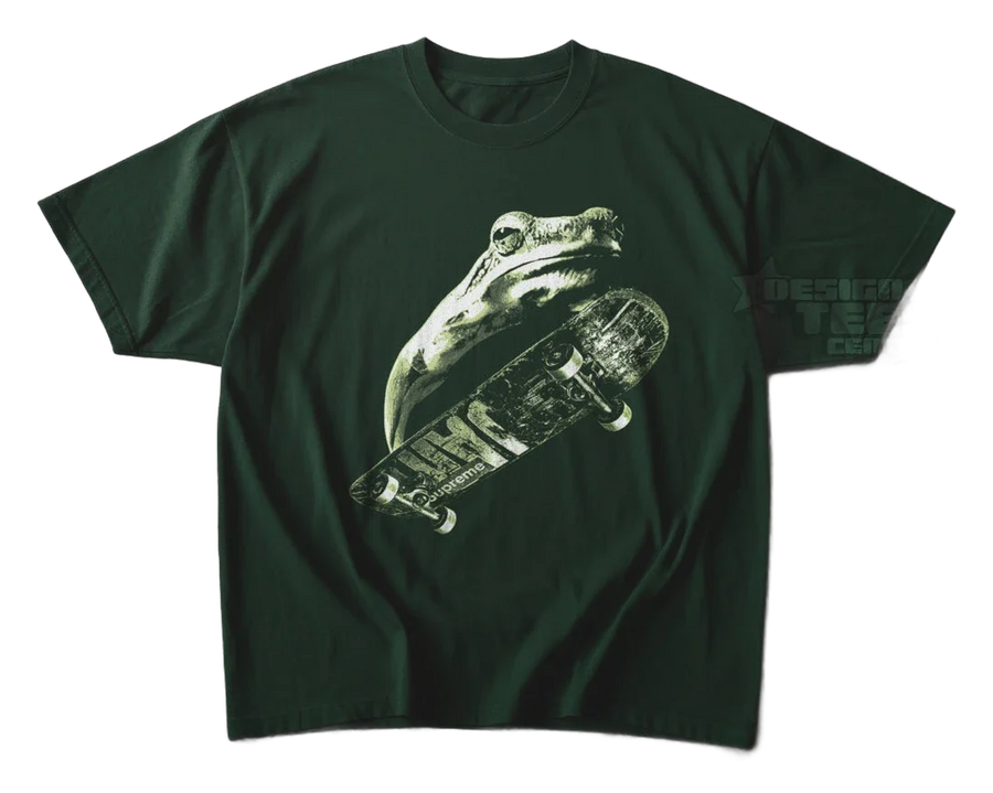 Frog Skateboarding T-Shirt (front)