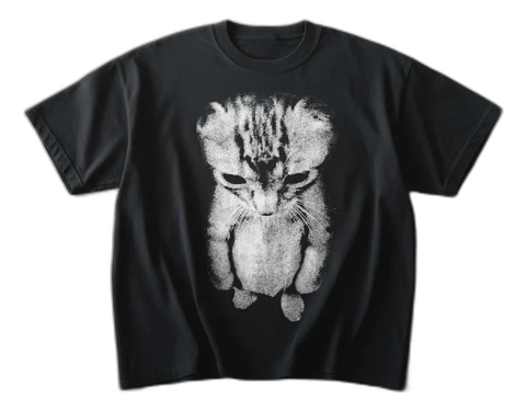 Sad Kitten Standing T-Shirt