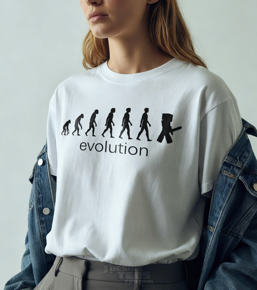 Evolution Minecraft T-Shirt