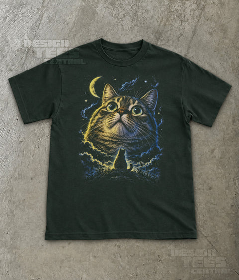 Moonlight Cat T-Shirt