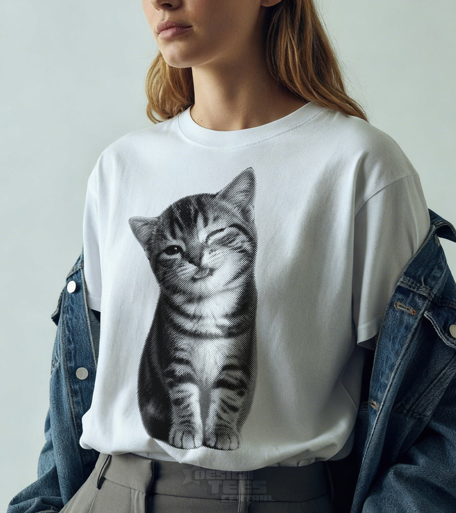 Winking Kitten T-Shirt
