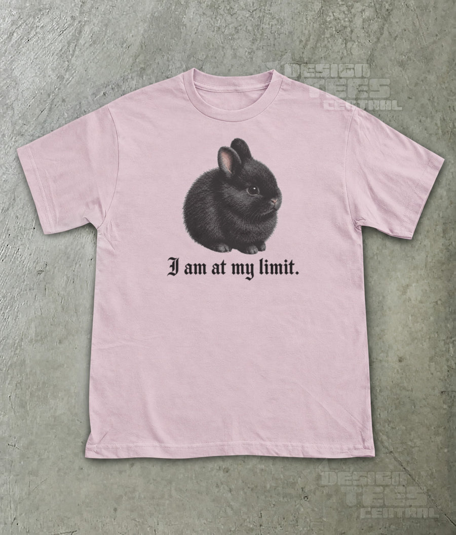 I Am At My Limit Bunny T-Shirt