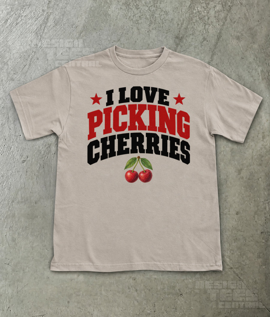 I Love Picking Cherries T-Shirt