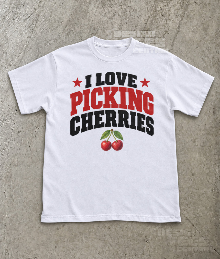 I Love Picking Cherries T-Shirt