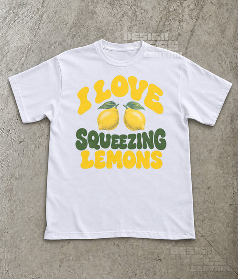 I Love Squeezing Lemons T-Shirt