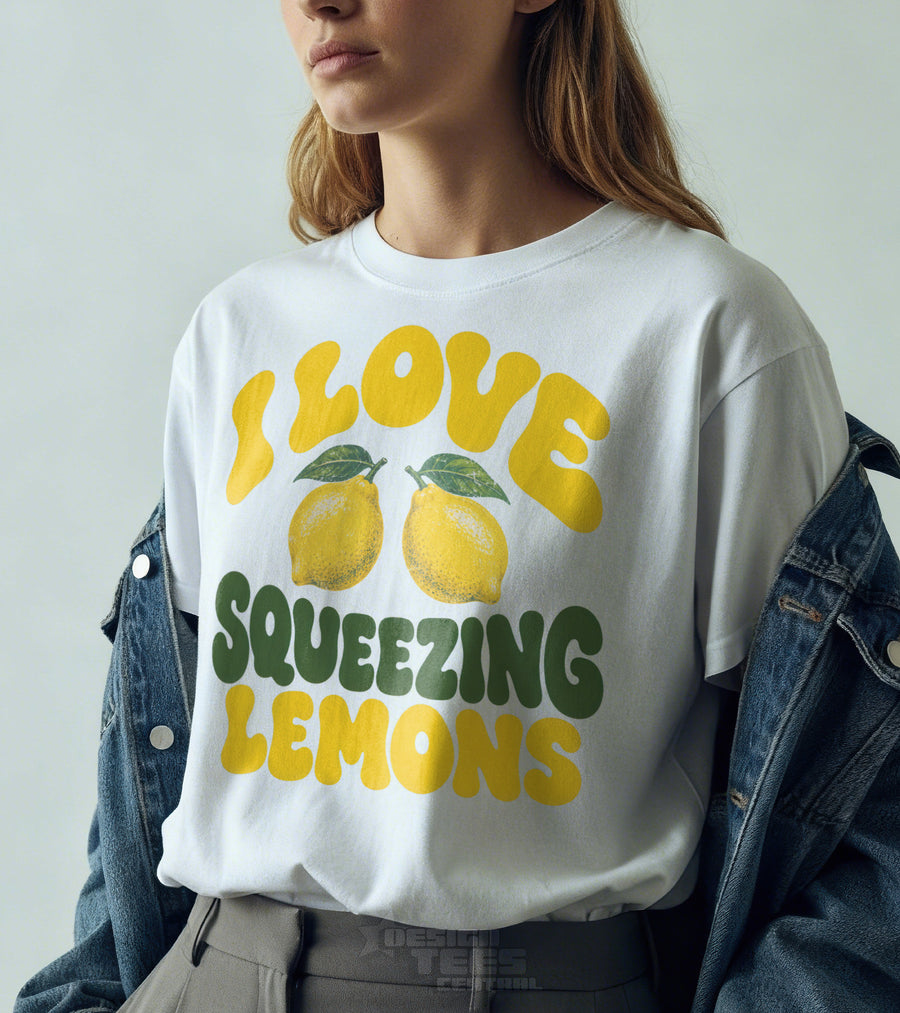 I Love Squeezing Lemons T-Shirt