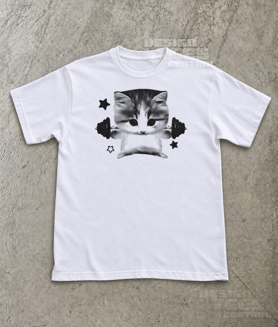 Squatting Kitten T-Shirt