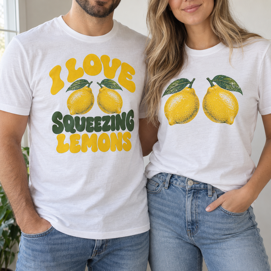 I Love Squeezing Lemons T-Shirt