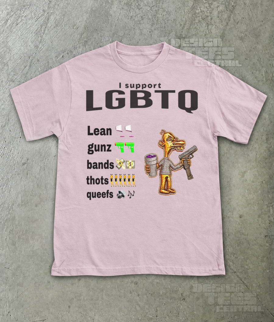 I Support LGBTQ Satire T-Shirt