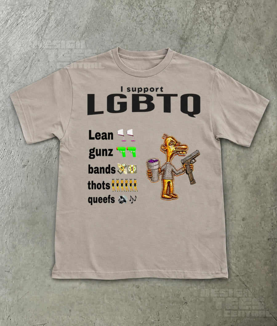 I Support LGBTQ Satire T-Shirt