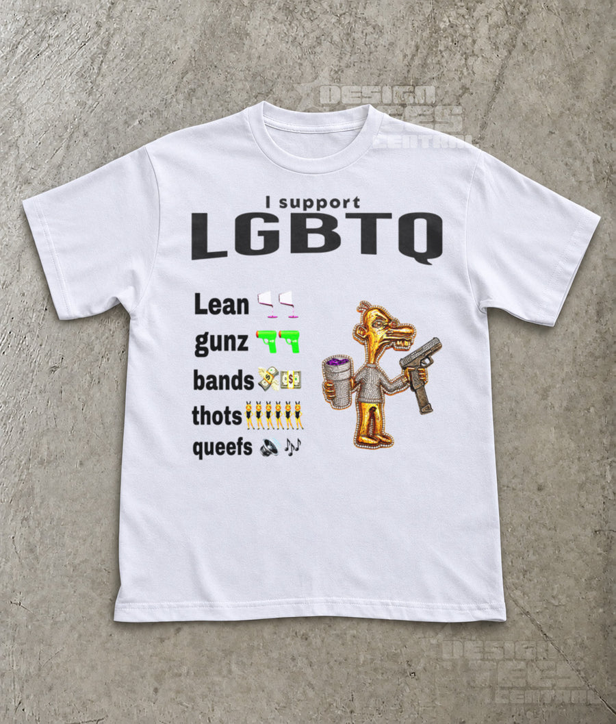 I Support LGBTQ Satire T-Shirt