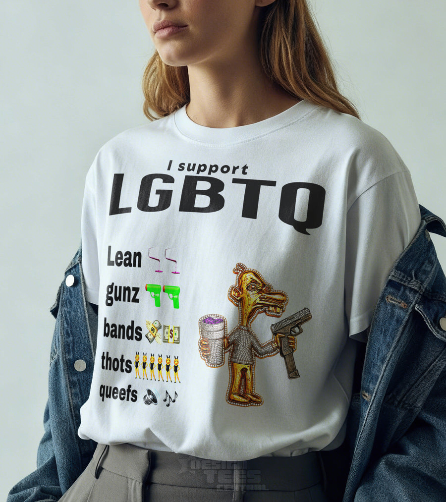 I Support LGBTQ Satire T-Shirt