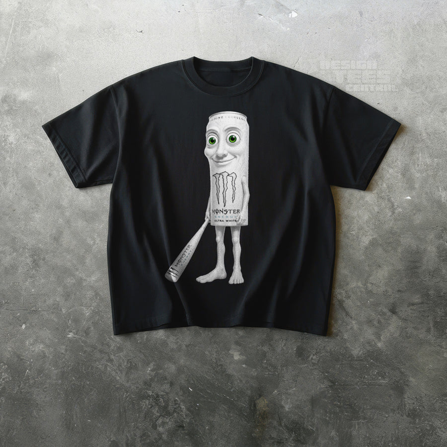 Tung Tung Tung Sahur White Monster T-Shirt
