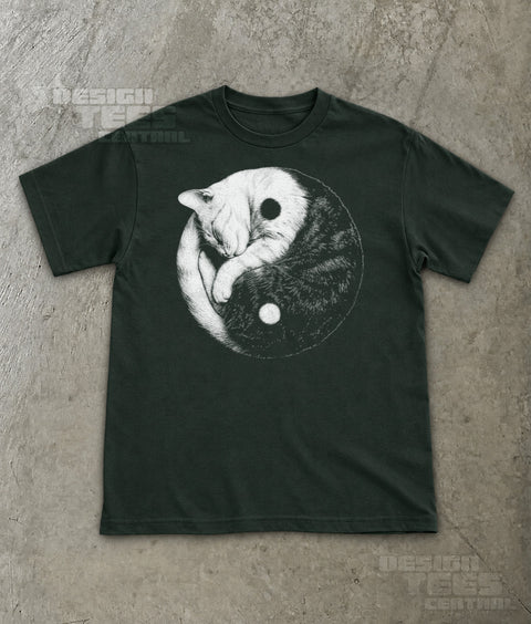 Yin Yang Cats T-Shirt