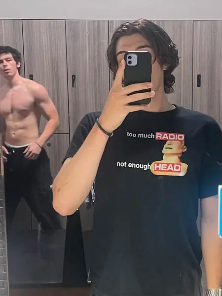 Customer photo of the Too Much Radio T-Shirt